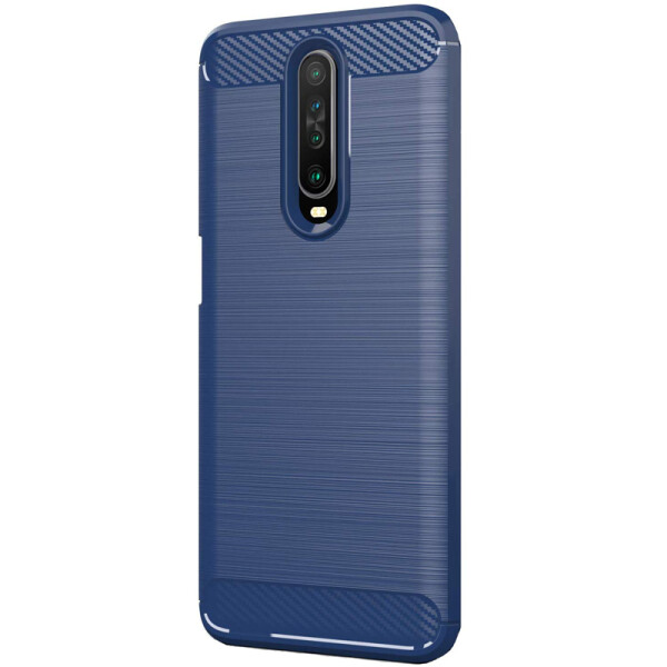 

Противоударный Чехол накладка Epik Slim Series для Xiaomi Redmi K30 Синий