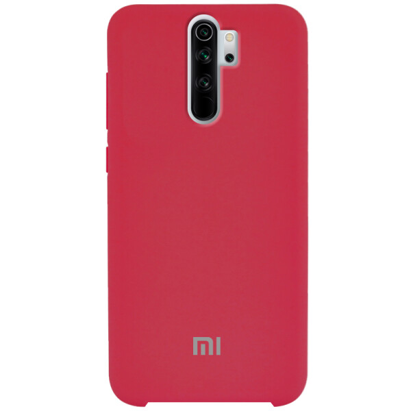 

Противоударный Чехол накладка Epik Silicone case NEW для Xiaomi Redmi Note 8 Pro Розовый / Hot Pink