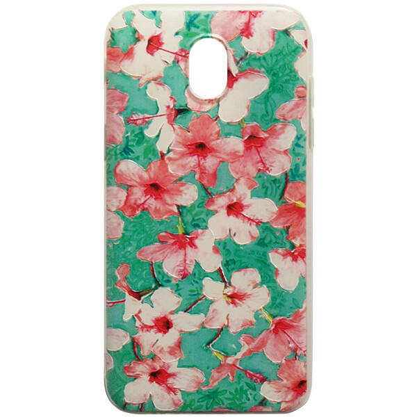

Противоударный Чехол накладка Epik Cute Print NEW для Samsung Galaxy J5 2017 Гибискус