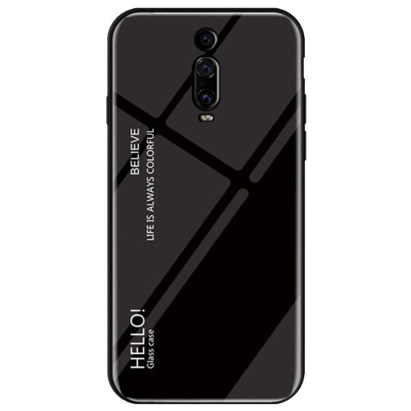 

Противоударный Чехол накладка Epik Gradient Hello NEW для Xiaomi Redmi K20 / K20 Pro / Mi 9T / Mi 9T Pro Черный