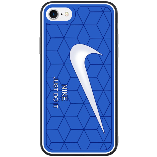 

Противоударный Чехол накладка Epik Sneakers NEW для Apple iPhone 7 / 8 (4.7") Синий / Nike