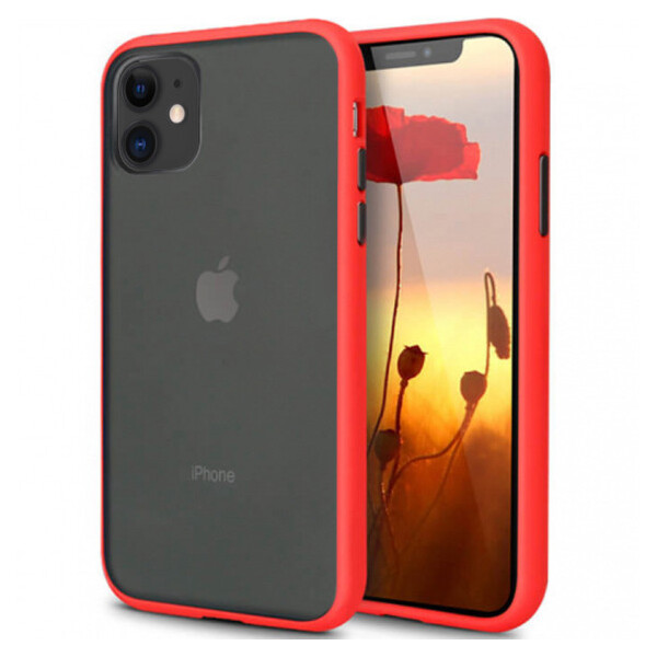 

Противоударный Чехол накладка LikGus Maxshield NEW для Apple iPhone 11 Pro Красный