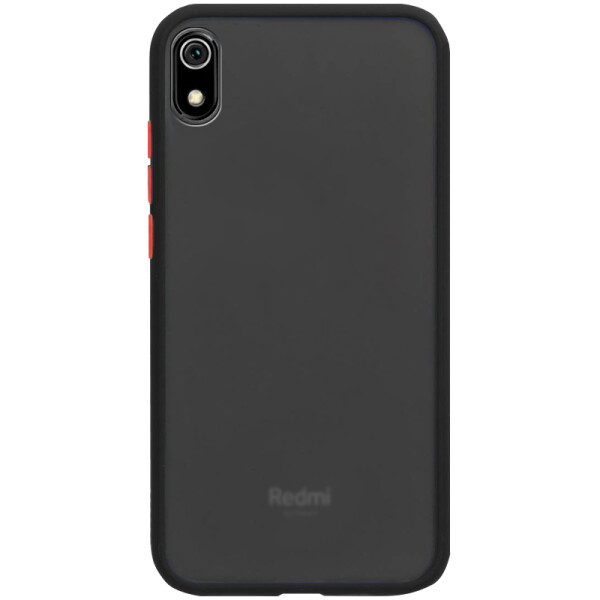 

Противоударный Чехол накладка Epik Color Buttons Shield NEW Series для Xiaomi Redmi 7A Черный