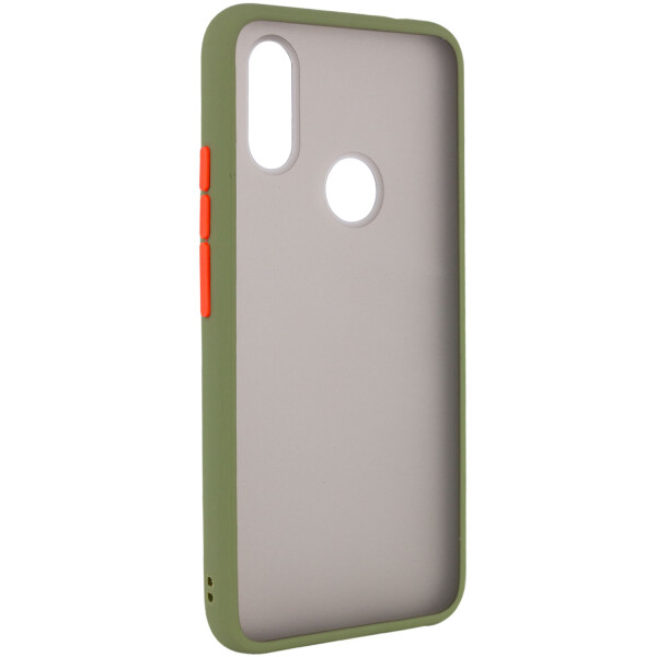 

Противоударный Чехол накладка Epik Color Buttons Shield NEW Series для Xiaomi Redmi Note 7 / Note 7 Pro / Note 7s Зеленый