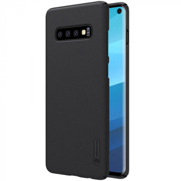 

Противоударный Чехол накладка Nillkin Matte NEW для Samsung Galaxy S10 Черный / Black