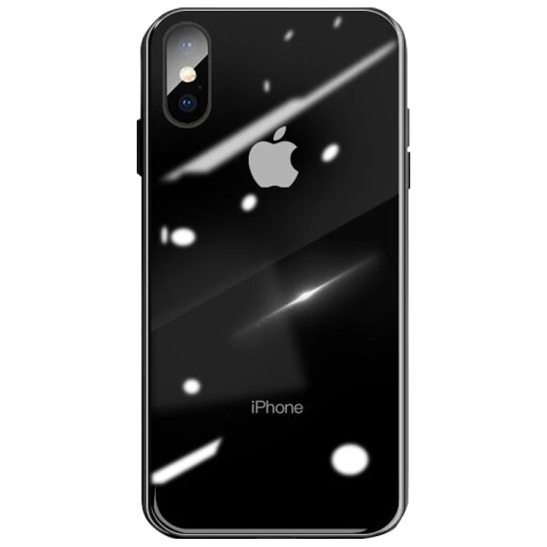 

Противоударный Чехол накладка Epik Glossy Logo NEW Series для Apple iPhone XS Max (6.5") Черный / Black