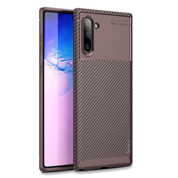 

Противоударный Чехол накладка iPaky Kaisy Series NEW для Samsung Galaxy Note 10 Коричневый / Brown