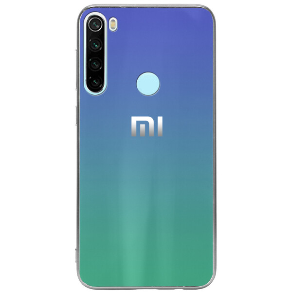 

Противоударный Чехол накладка Epik Gradient Aurora NEW для Xiaomi Redmi Note 8 Фиолетовый / Бирюзовый