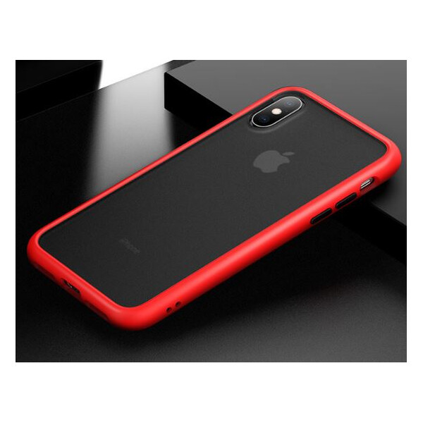

Противоударный Чехол накладка LikGus Maxshield NEW для Apple iPhone X / XS Красный