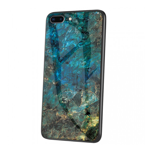

Противоударный Чехол накладка Epik Luxury Marble Series NEW для Apple iPhone 7 plus / 8 plus (5.5") Морская волна