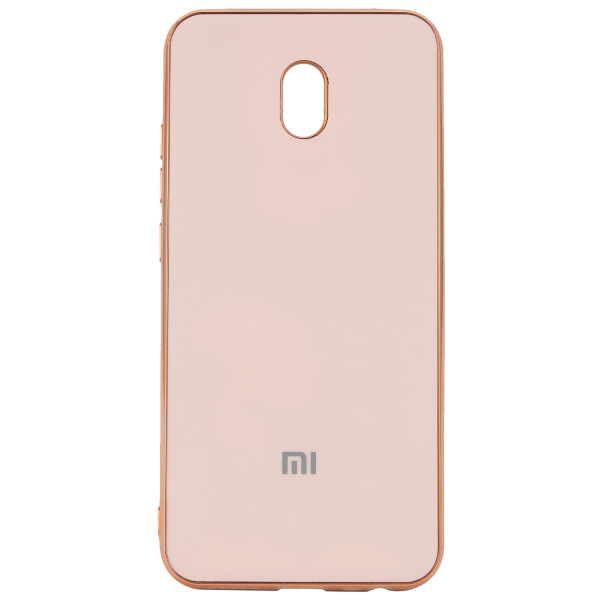 

Противоударный Чехол накладка Epik Matte LOGO для Xiaomi Redmi 8a Розовый / Rose Gold