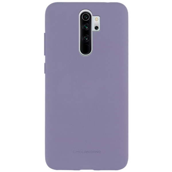 

Противоударный Чехол накладка Molan Cano Smooth NEW для Xiaomi Redmi Note 8 Pro Серый