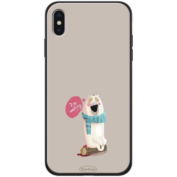 

Противоударный Чехол накладка Epik ForFun NEW для Apple iPhone X / XS I am waiting