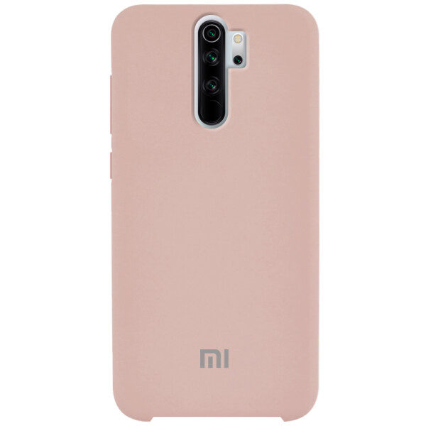 

Противоударный Чехол накладка Epik Silicone case NEW для Xiaomi Redmi Note 8 Pro Розовый / Pink Sand