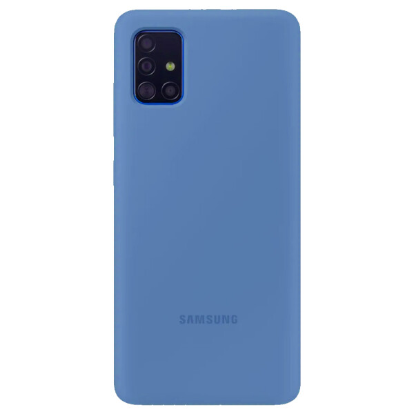 

Противоударный Чехол накладка Epik Full Protective NEW для Samsung Galaxy A51 Голубой / Azure