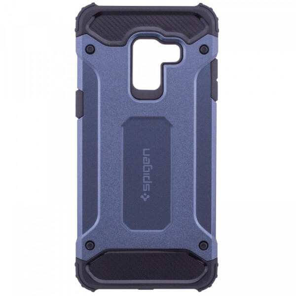 

Противоударный Чехол накладка Epik SPIGEN HC NEW для Samsung Galaxy J8 2018 Синий