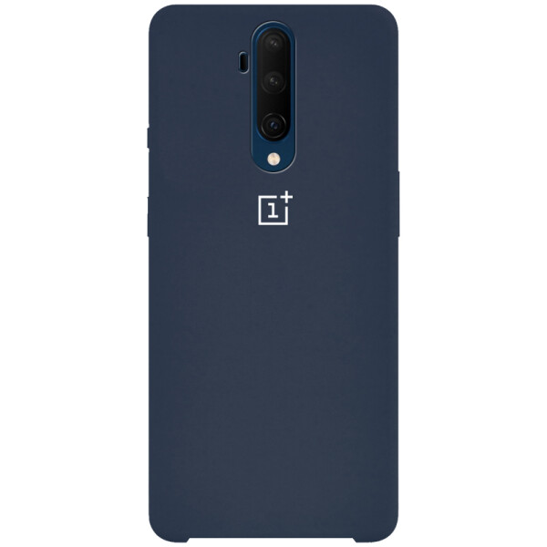 

Противоударный Чехол накладка Epik Silicone case NEW для OnePlus 7 Pro Синий / Midnight Blue