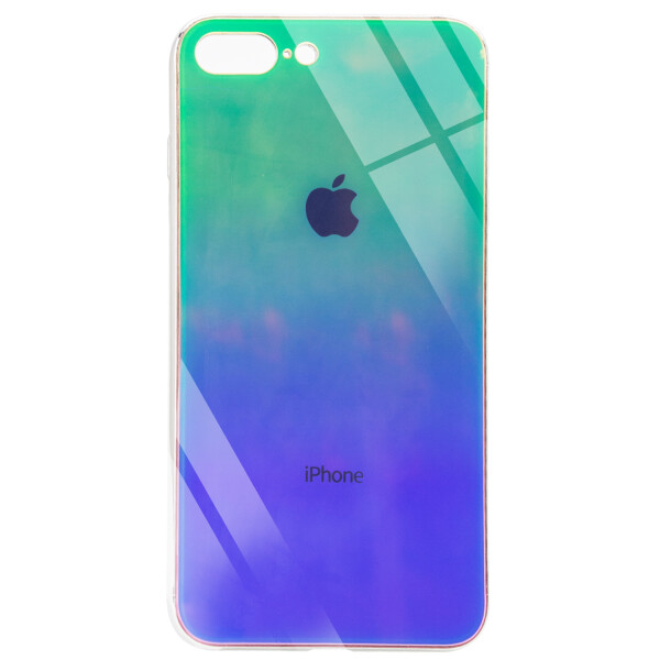 

Противоударный Чехол накладка Epik Gradient Rainbow NEW с лого для Apple iPhone 7 plus / 8 plus (5.5") Зеленый