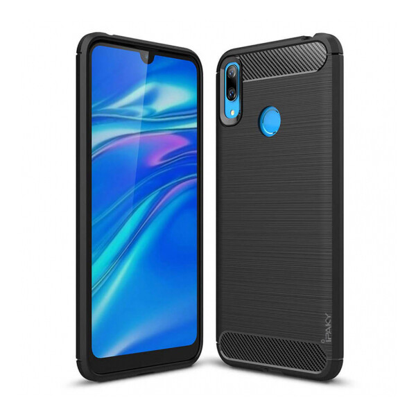 

Противоударный TPU Чехол накладка iPaky Slim Series для Huawei Y7 2019 / Huawei Y7 Prime 2019 Черный / Black