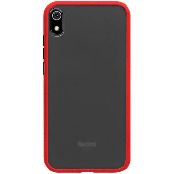 

Противоударный Чехол накладка Epik Color Buttons Shield NEW Series для Xiaomi Redmi 7A Красный