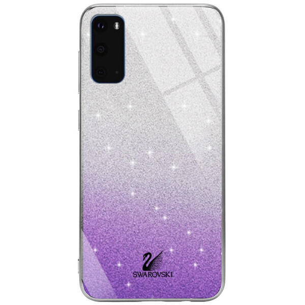 

Противоударный Чехол накладка Epik Swarovski NEW для Samsung Galaxy S11e Фиолетовый