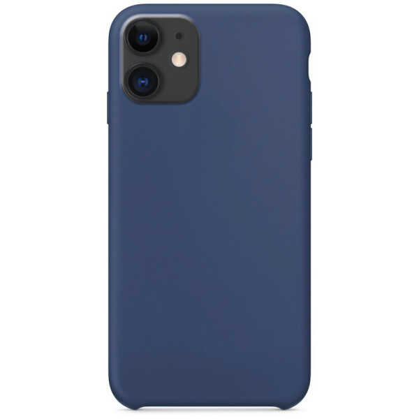 

Противоударный Чехол накладка Epik Soft Cover NEW для Apple iPhone 11 Синий / Blue Cobalt