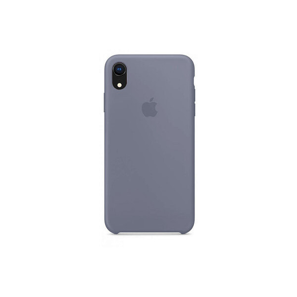 

Противоударный Чехол накладка Epik Silicone case NEW для Apple iPhone XR Серый / Lavender