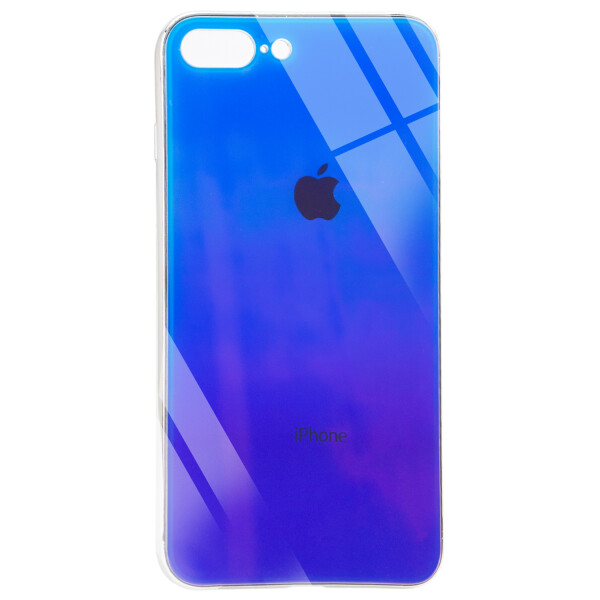 

Противоударный Чехол накладка Epik Gradient Rainbow NEW с лого для Apple iPhone 7 plus / 8 plus (5.5") Синий