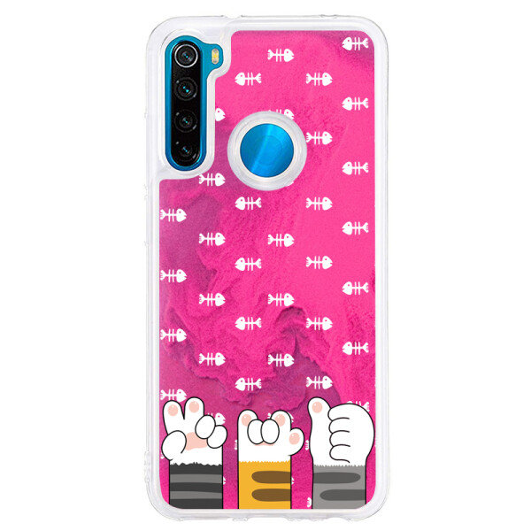

Противоударный Чехол накладка Epik ForFun NEW для Xiaomi Redmi Note 8 Розовые лапы