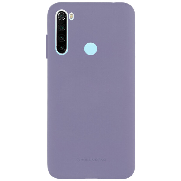 

Противоударный Чехол накладка Molan Cano Smooth NEW для Xiaomi Redmi Note 8 Серый