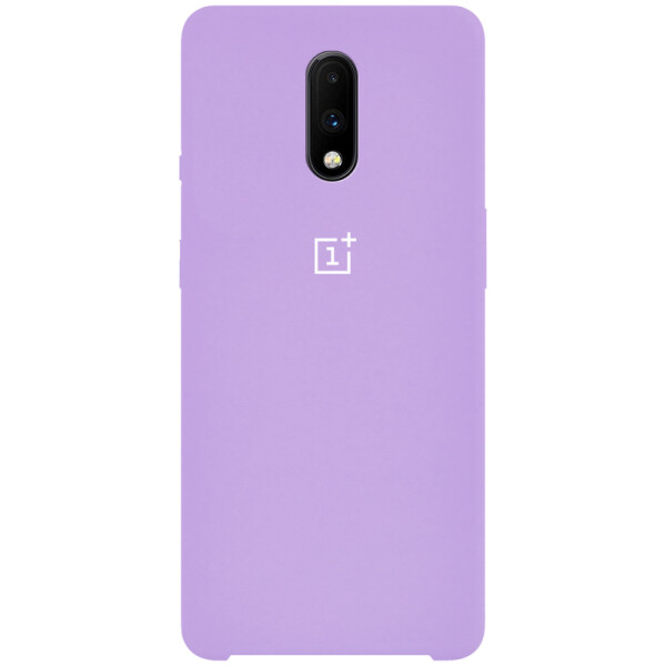

Противоударный Чехол накладка Epik Silicone case NEW для OnePlus 7 Сиреневый / Dasheen