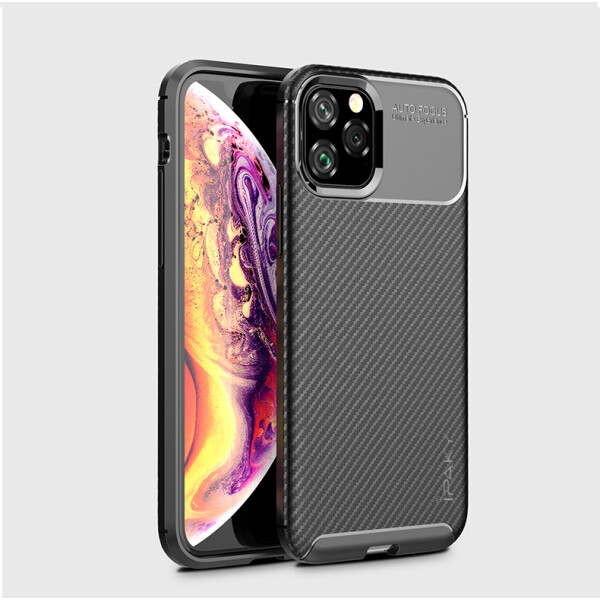 

Противоударный Чехол накладка iPaky Kaisy Series NEW для Apple iPhone 11 Pro Max (6.5") Черный / Black