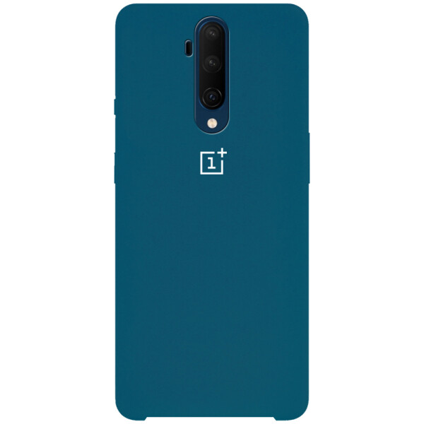 

Противоударный Чехол накладка Epik Silicone case NEW для OnePlus 7 Pro Синий / Cosmos Blue