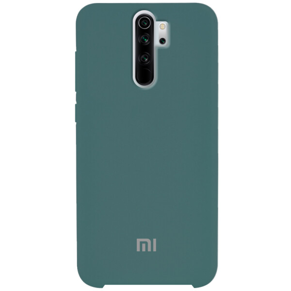 

Противоударный Чехол накладка Epik Silicone case NEW для Xiaomi Redmi Note 8 Pro Зеленый / Pine Green