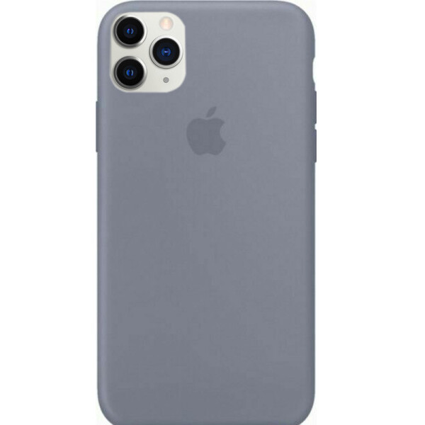 

Противоударный Чехол накладка Epik с закрытым низом NEW для Apple iPhone 11 Pro Серый / Lavender Gray