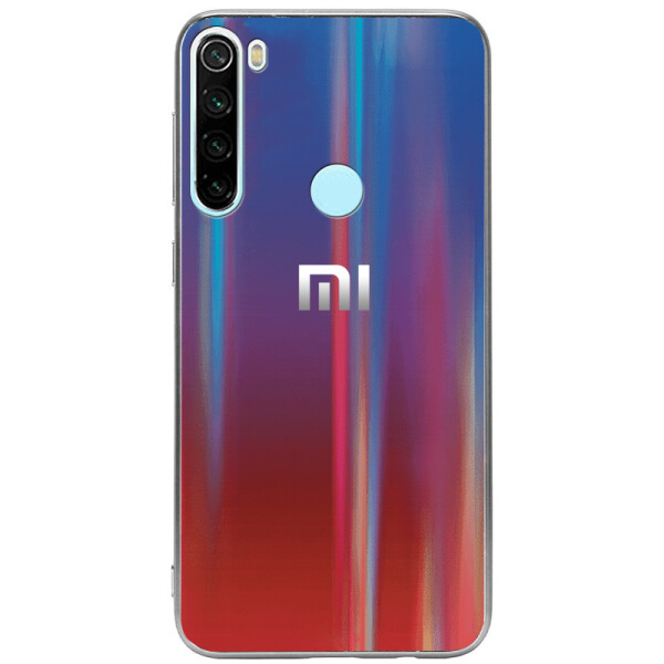 

Противоударный Чехол накладка Epik Gradient Aurora NEW для Xiaomi Redmi Note 8 Синий / Красный