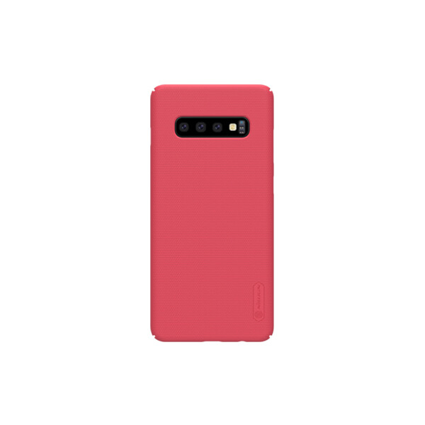 

Противоударный Чехол накладка Nillkin Matte NEW для Samsung Galaxy S10 Plus Красный / Red