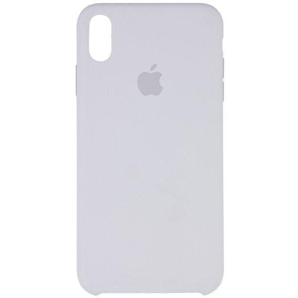 

Противоударный Чехол накладка Epik Silicone case NEW для Apple iPhone XS Max Белый / White
