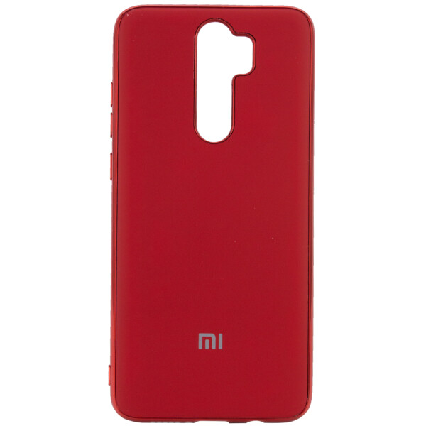 

Противоударный Чехол накладка Epik Matte LOGO для Xiaomi Redmi Note 8 Pro Красный / Red