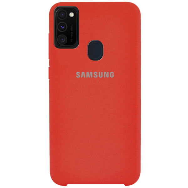 

Противоударный Чехол накладка Epik Silicone case NEW для Samsung Galaxy M30s Красный / Red
