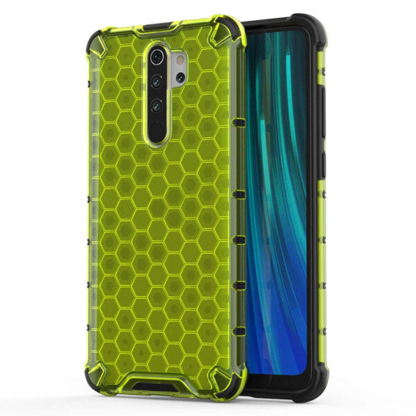

Противоударный Чехол накладка Epik Honeycomb NEW для Xiaomi Redmi Note 8 Pro Зеленый