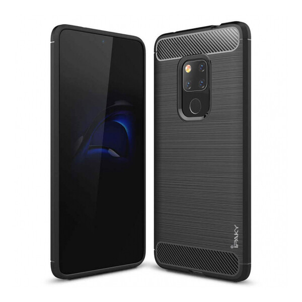 

Противоударный TPU Чехол накладка iPaky Slim Series для Huawei Mate 20 Черный / Black