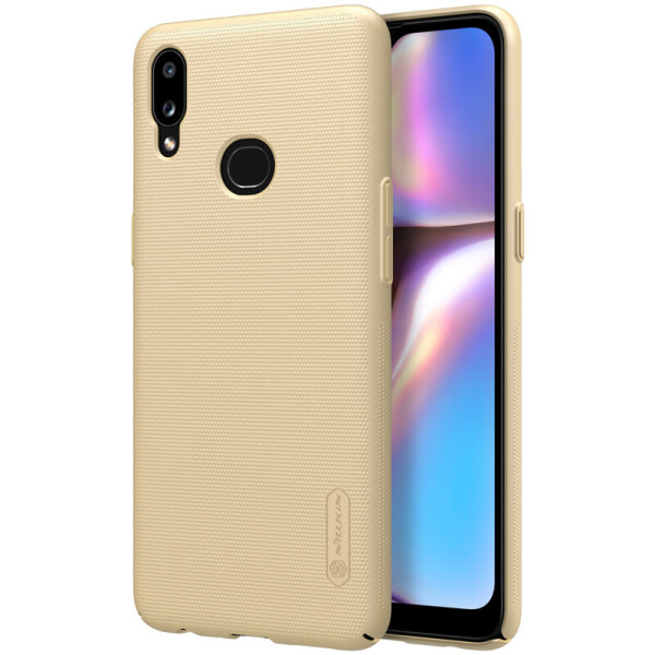 

Противоударный Чехол накладка Nillkin Matte NEW для Samsung Galaxy A10s Золотой / Gold