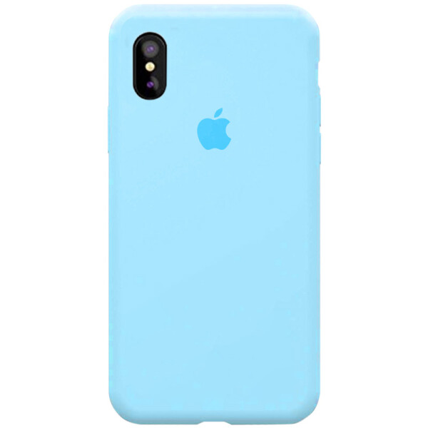 

Противоударный Чехол накладка Epik с закрытым низом NEW для Apple iPhone XS Max Бирюзовый / Marine Green