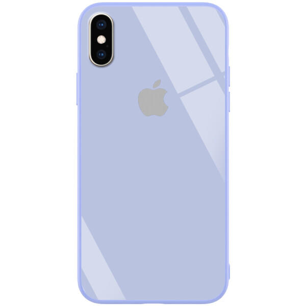 

Противоударный Чехол накладка Epik Glossy Logo NEW Series для Apple iPhone X (5.8") / XS Сиреневый / Lanvender