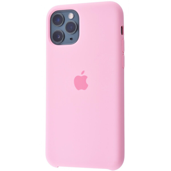 

Противоударный Чехол накладка Epik Silicone case NEW для Apple iPhone 11 Pro Max Розовый / Cotton Candy