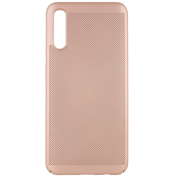 

Противоударный Чехол накладка Epik Grid Case NEW для Samsung Galaxy A50 Золотой