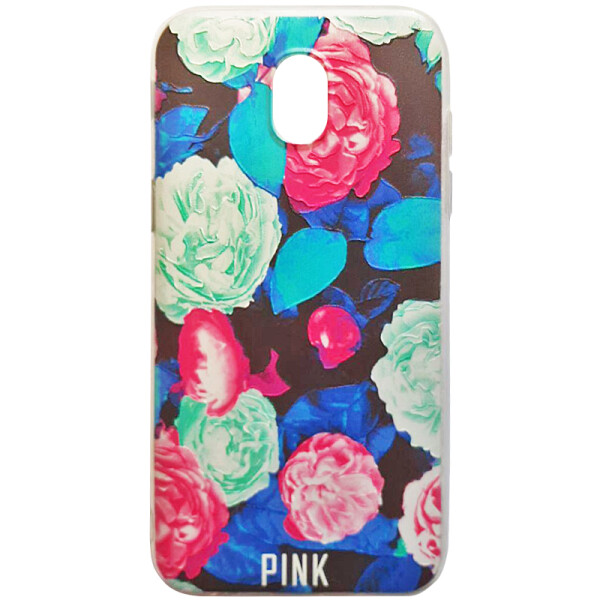 

Противоударный Чехол накладка Epik Cute Print NEW для Samsung Galaxy J5 2017 Пионы / Розовый