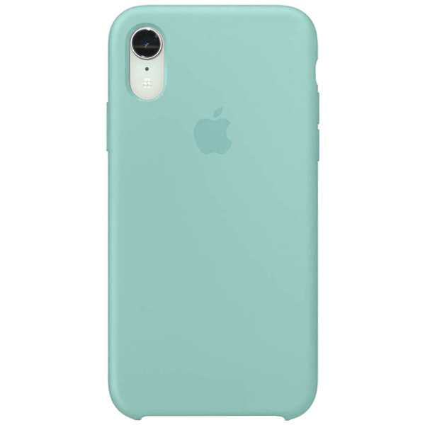 

Противоударный Чехол накладка Epik Silicone Case NEW AA Series для Apple iPhone XR (6.1") Бирюзовый / Turquoise