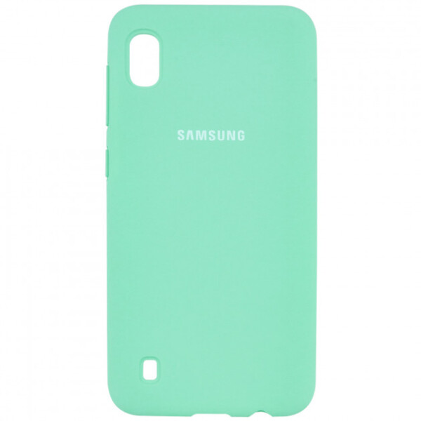 

Противоударный Чехол накладка Epik Full Protective NEW для Samsung Galaxy A10 Зеленый / Light Green